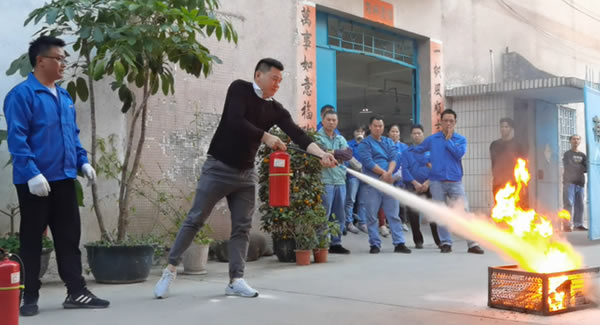 2021冬季消防演練總結(jié)|廣有五金&東莞合頁?