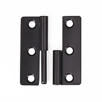 合頁(yè)定制廠家專業(yè)生產(chǎn)電泳黑色拆裝鉸鏈，脫卸合頁(yè)